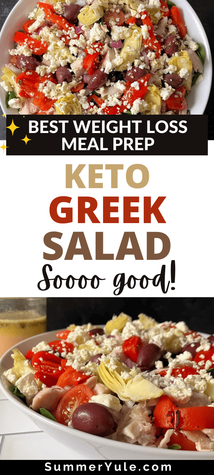 Keto Greek Salad