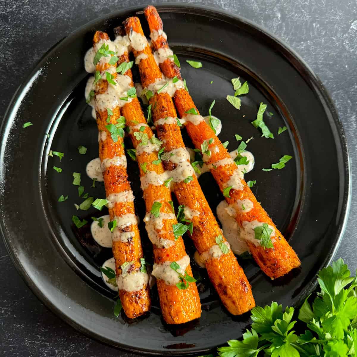 air fryer roasted carrots