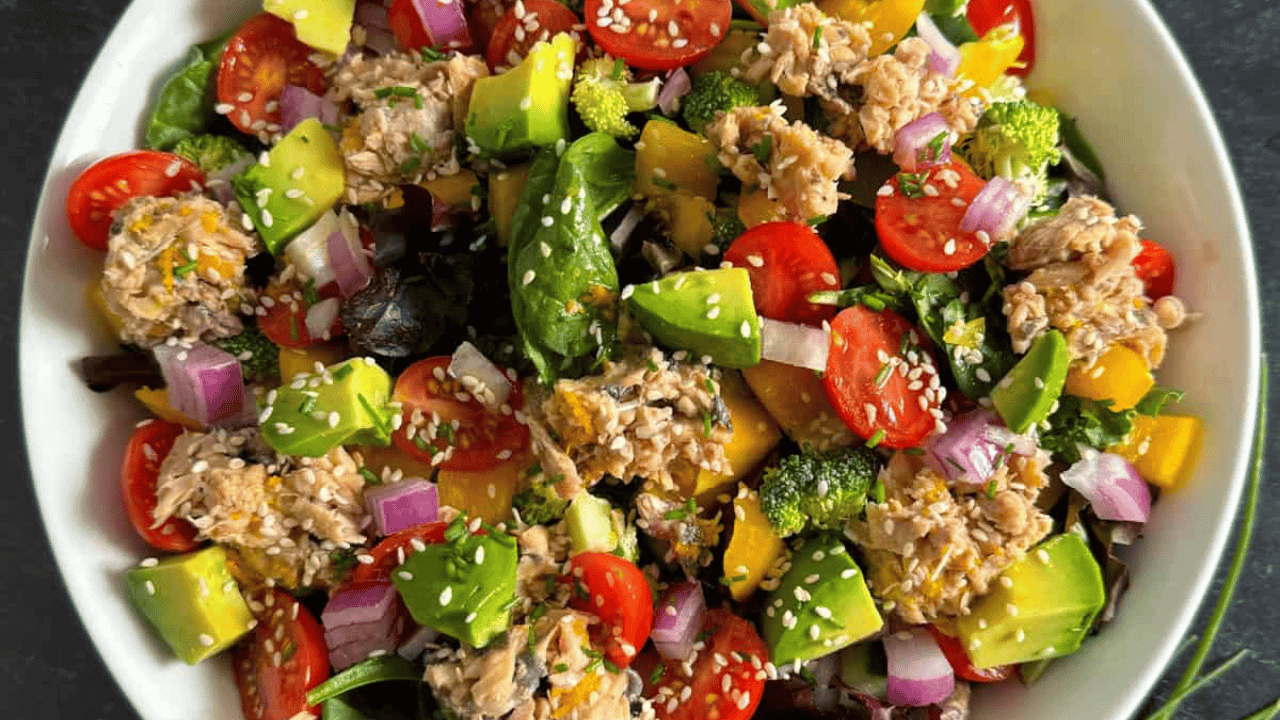 canned salmon salad