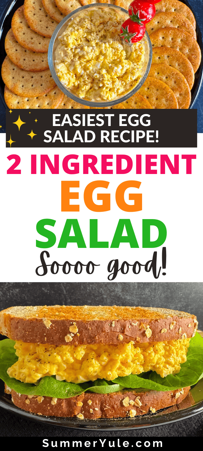 2 Ingredient Egg Salad