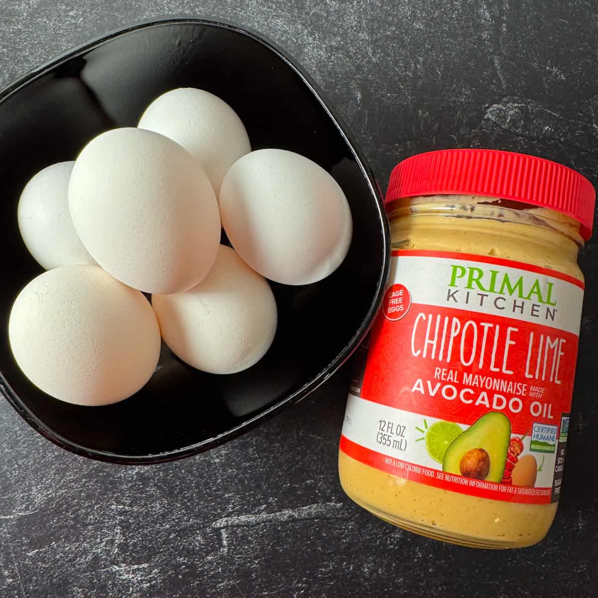 2 ingredient deviled eggs ingredients