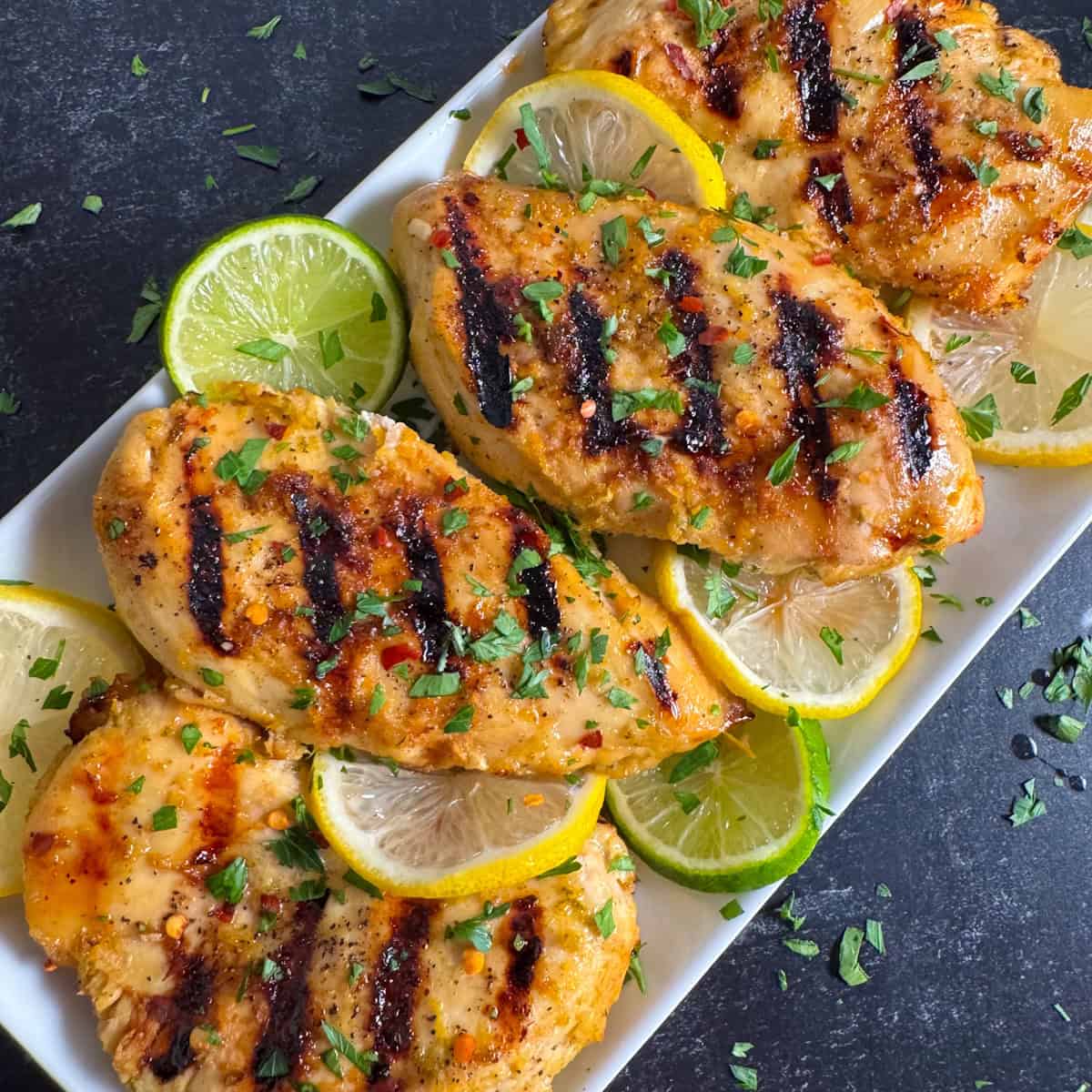 air fryer marinated chicken recipe