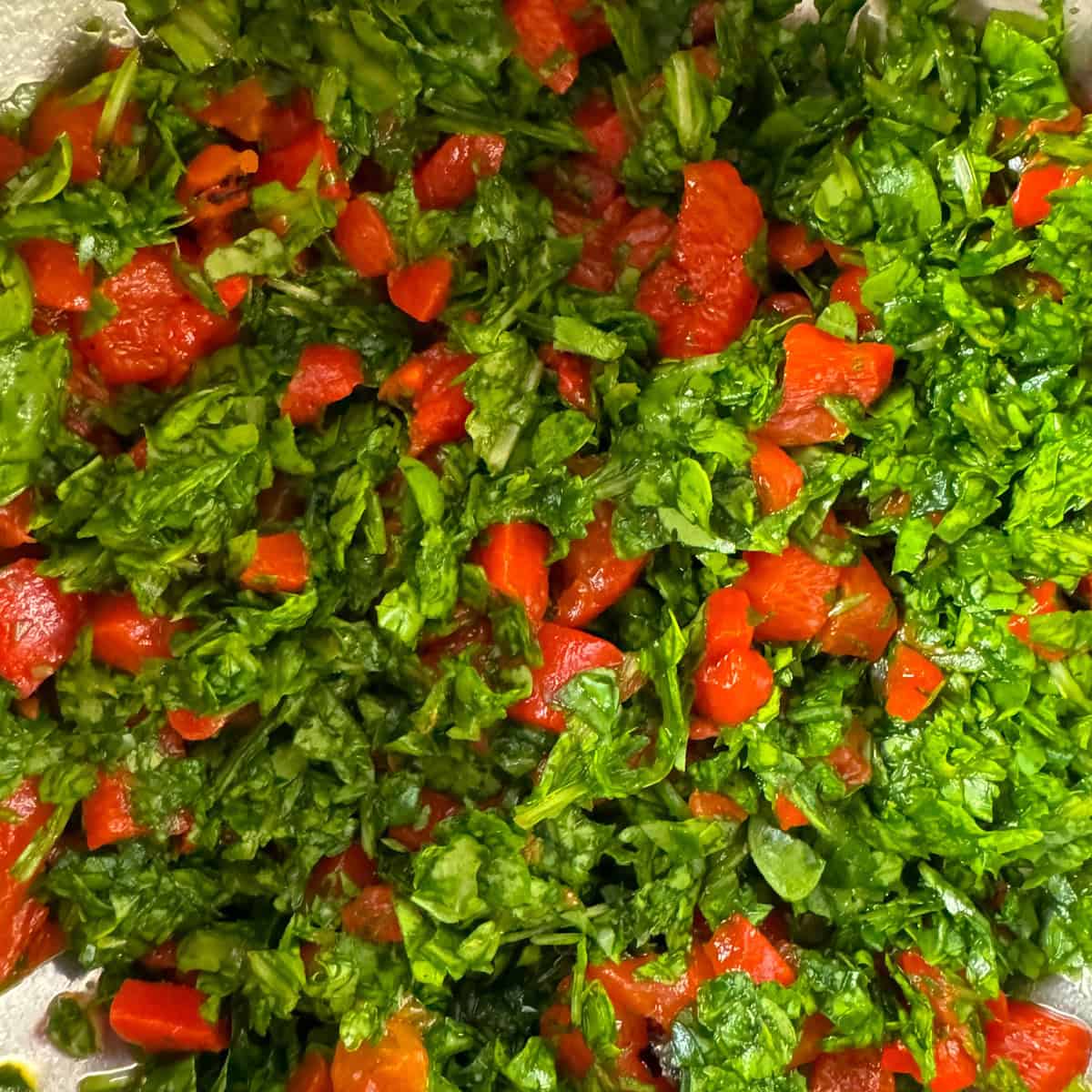 chopped salad wildflower