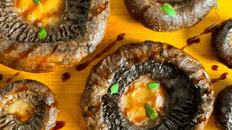 smoked mushrooms