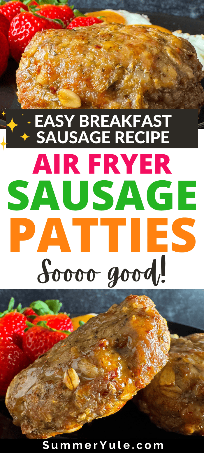 Air Fryer Sausage Patties