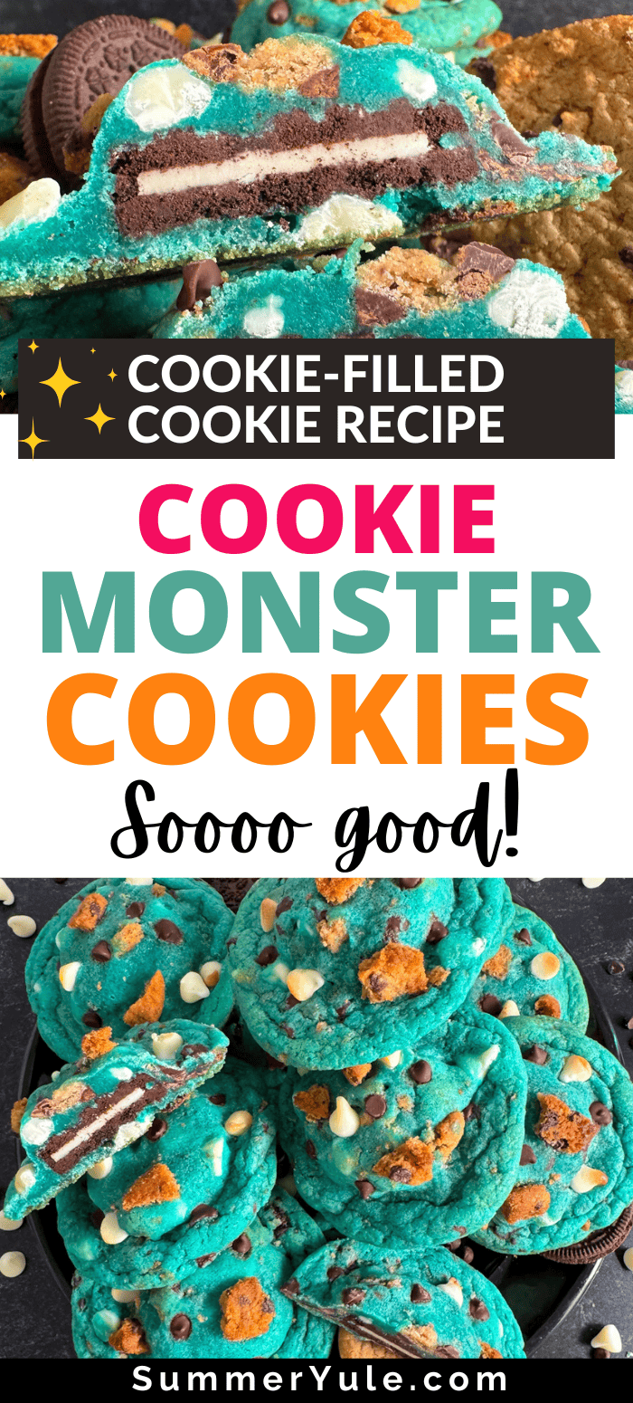 Cookie Monster Cookies