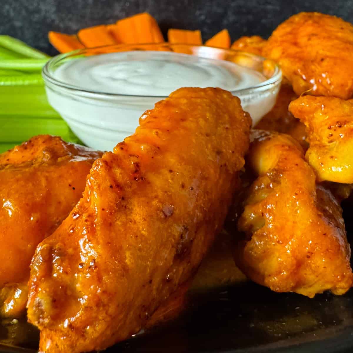 air fryer buffalo wings