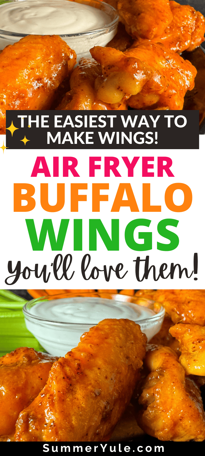 air fryer buffalo wings