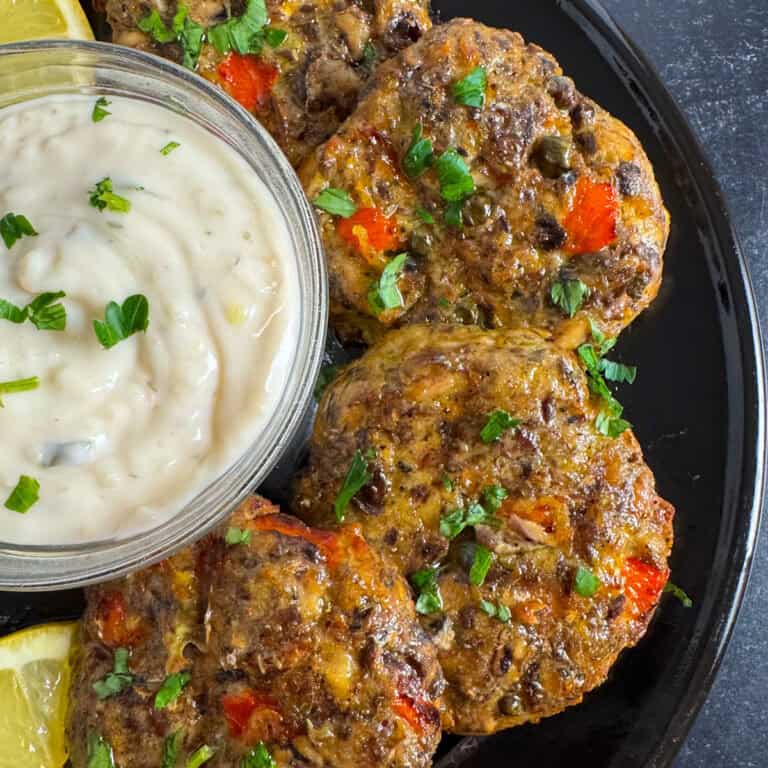 air fryer sardine cakes recipe