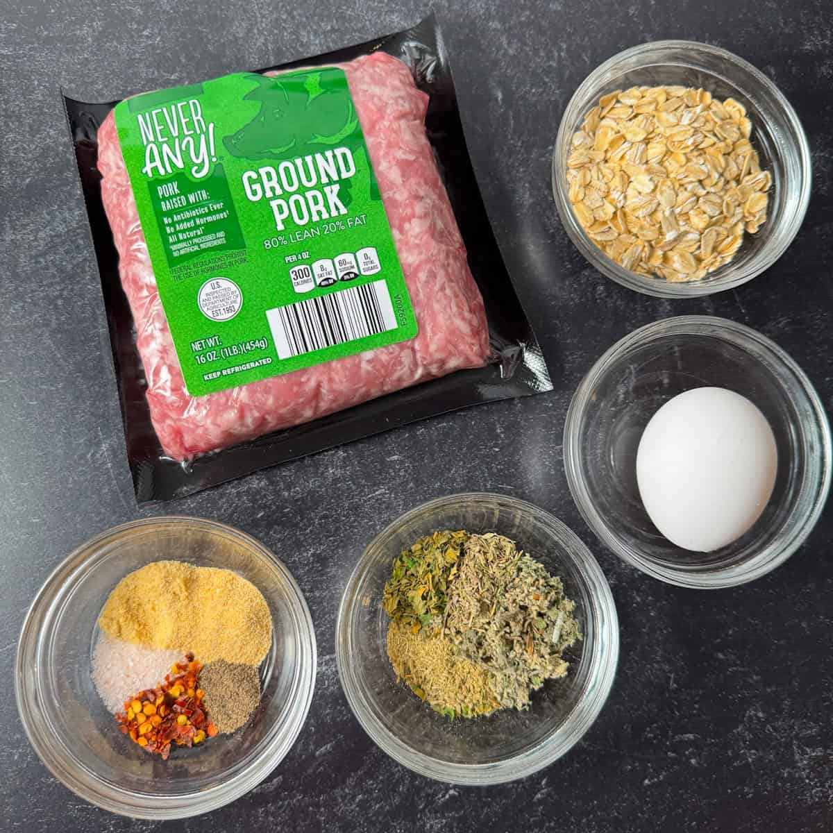 air fryer sausage patties ingredients
