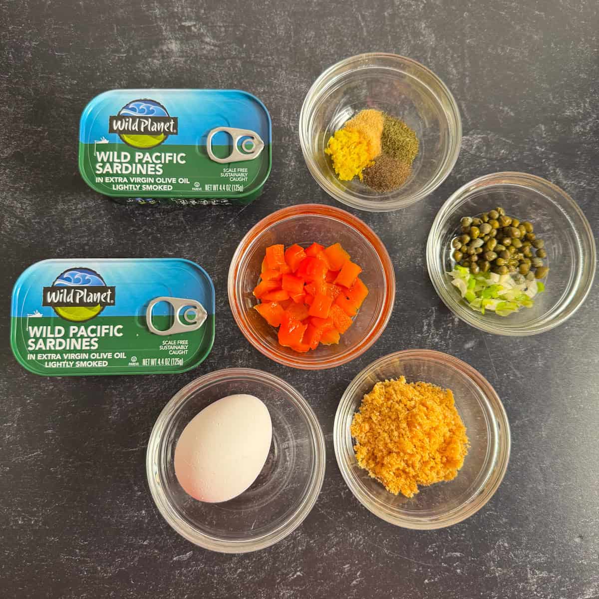 sardine cakes ingredients