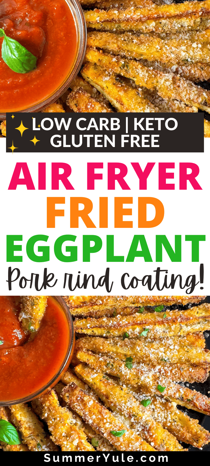 Air Fryer Fried Eggplant