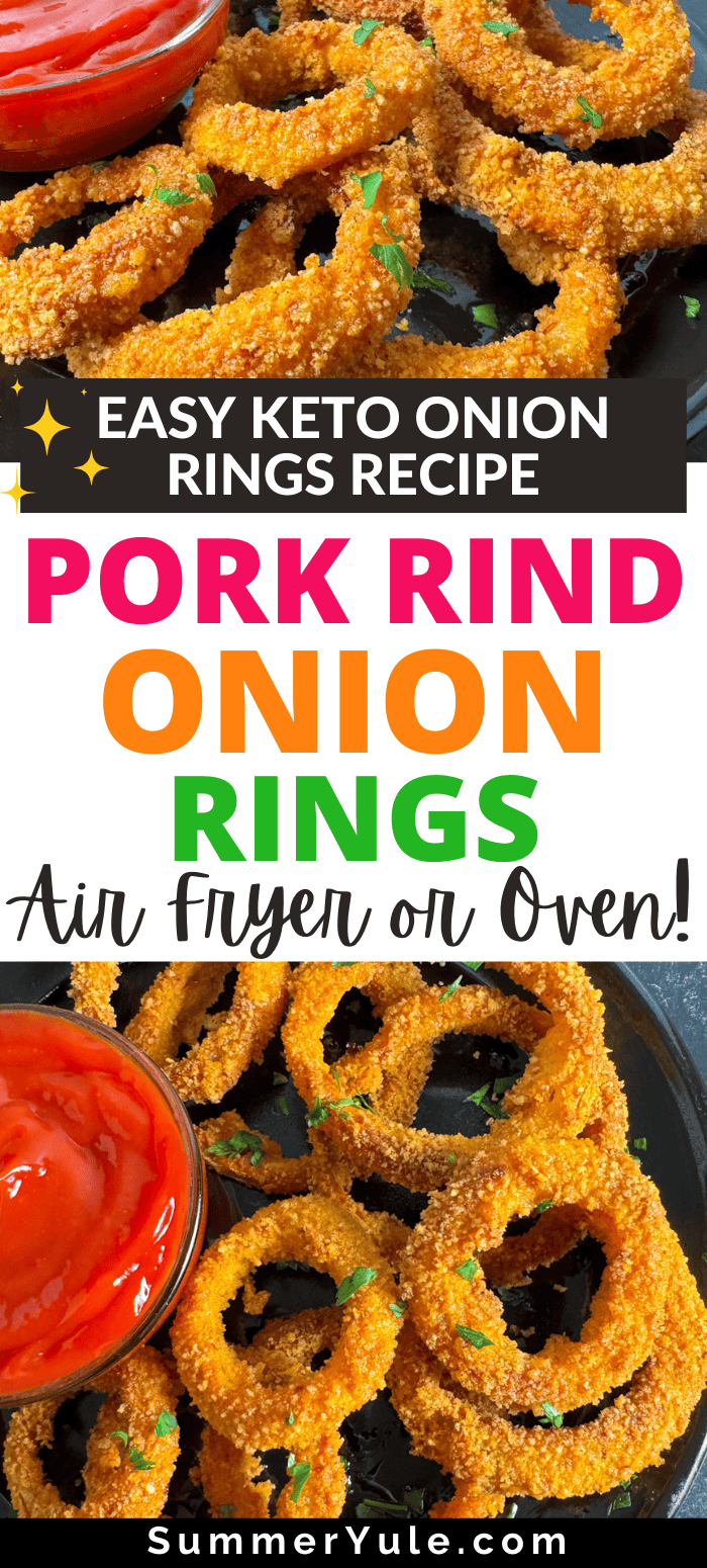 Pork Rind Onion Rings