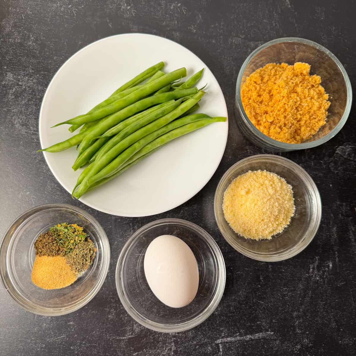 keto fried green beans ingredients