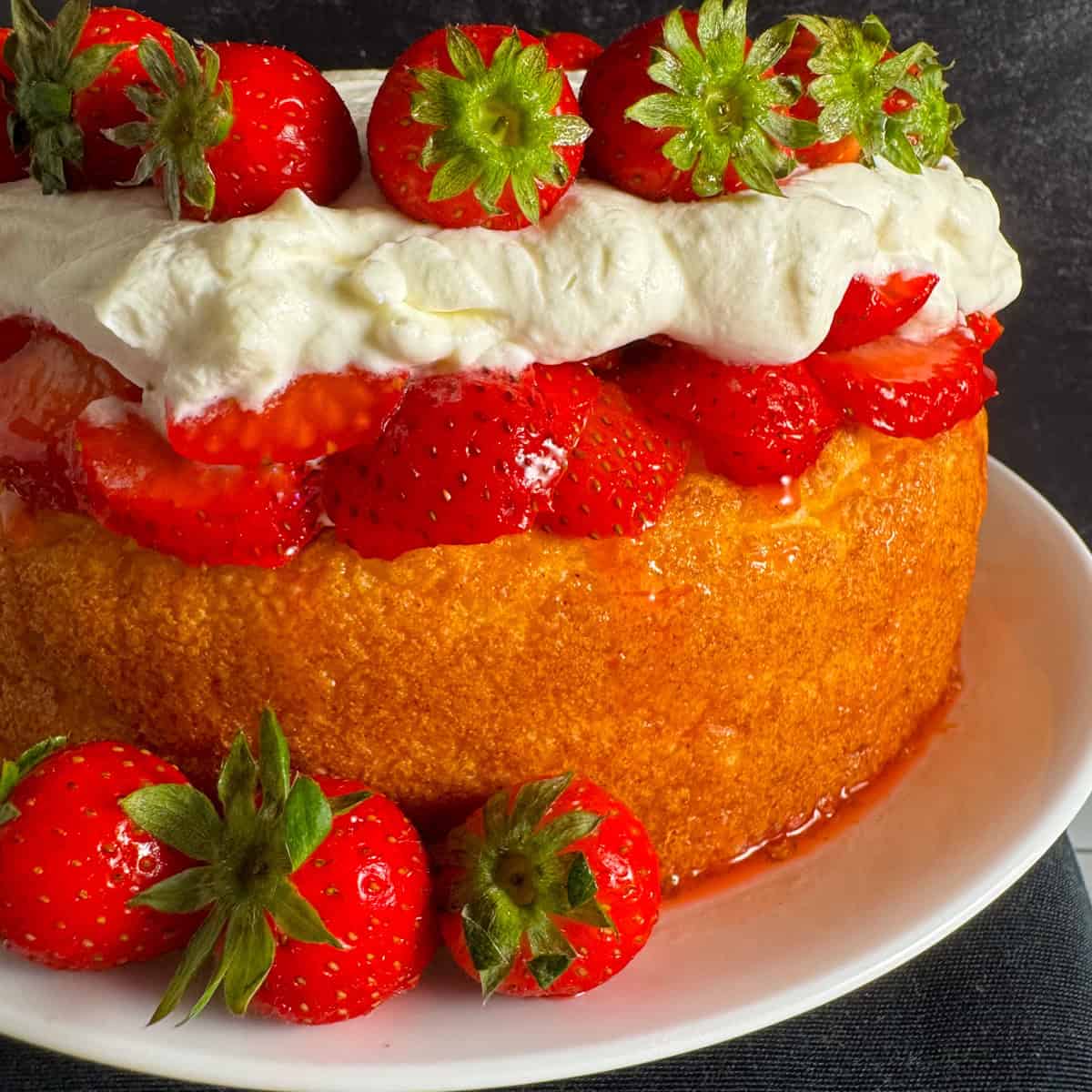 diabetic strawberry shortcake