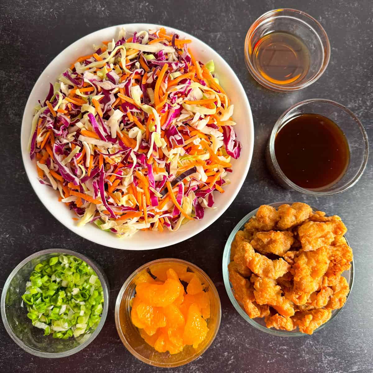 orange chicken salad ingredients