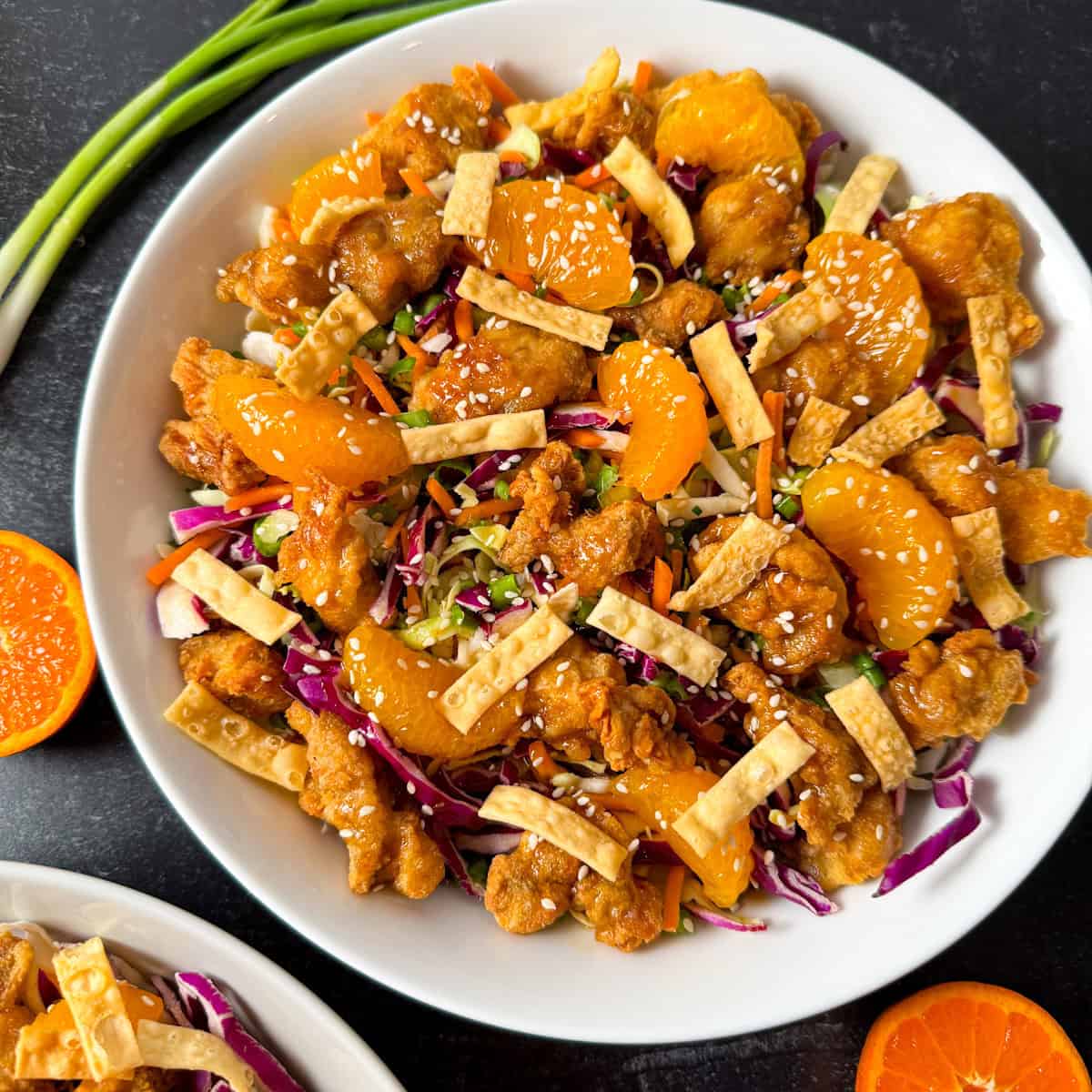 orange chicken salad