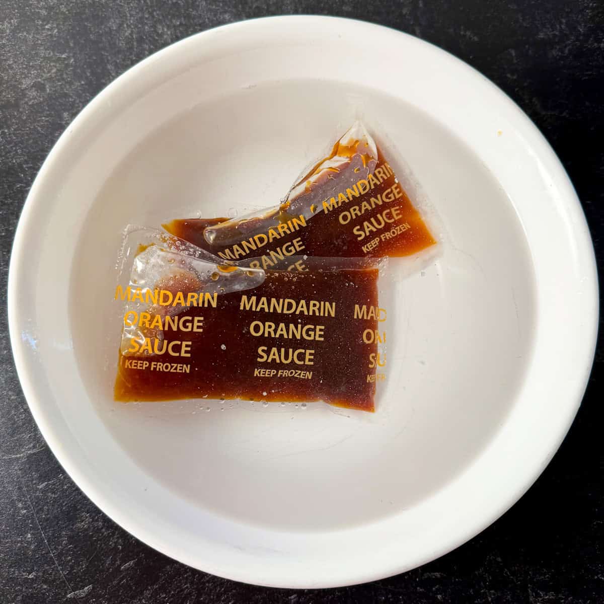 orange sauce
