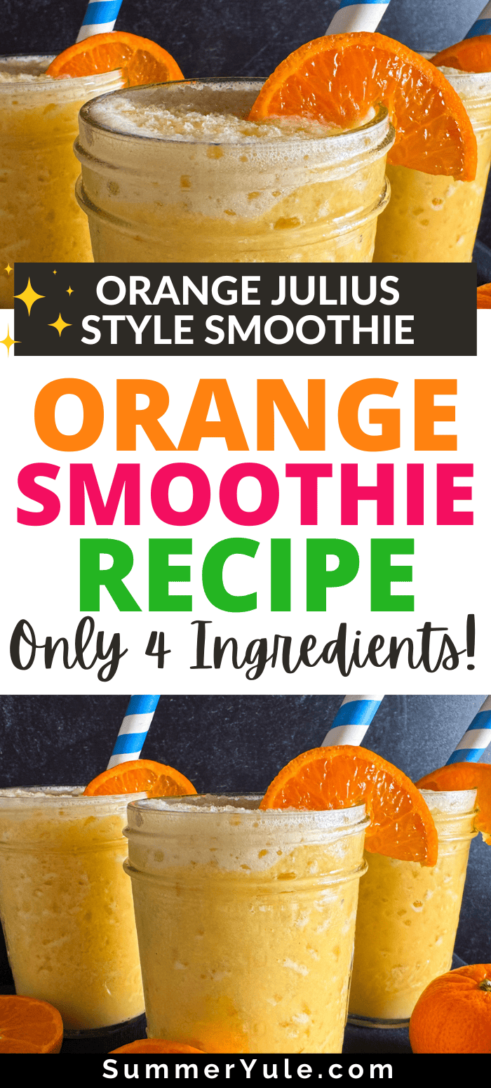 Orange Smoothie Recipe