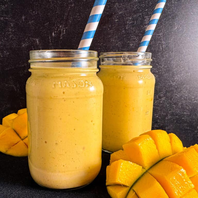 sugar free mango lassi