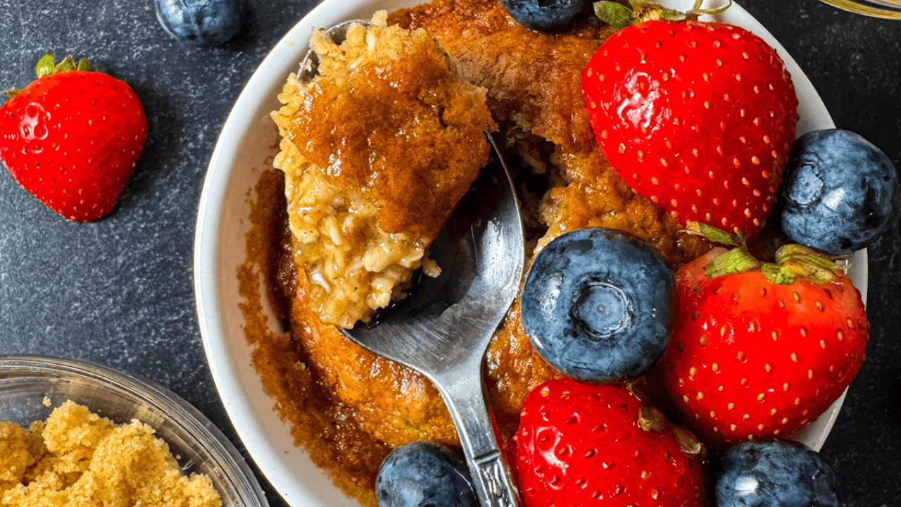 air fryer baked oatmeal recipe