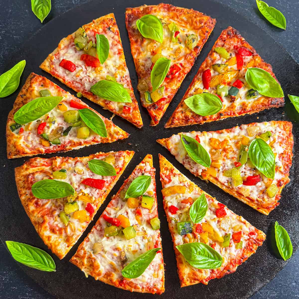 air fryer frozen cauliflower pizza
