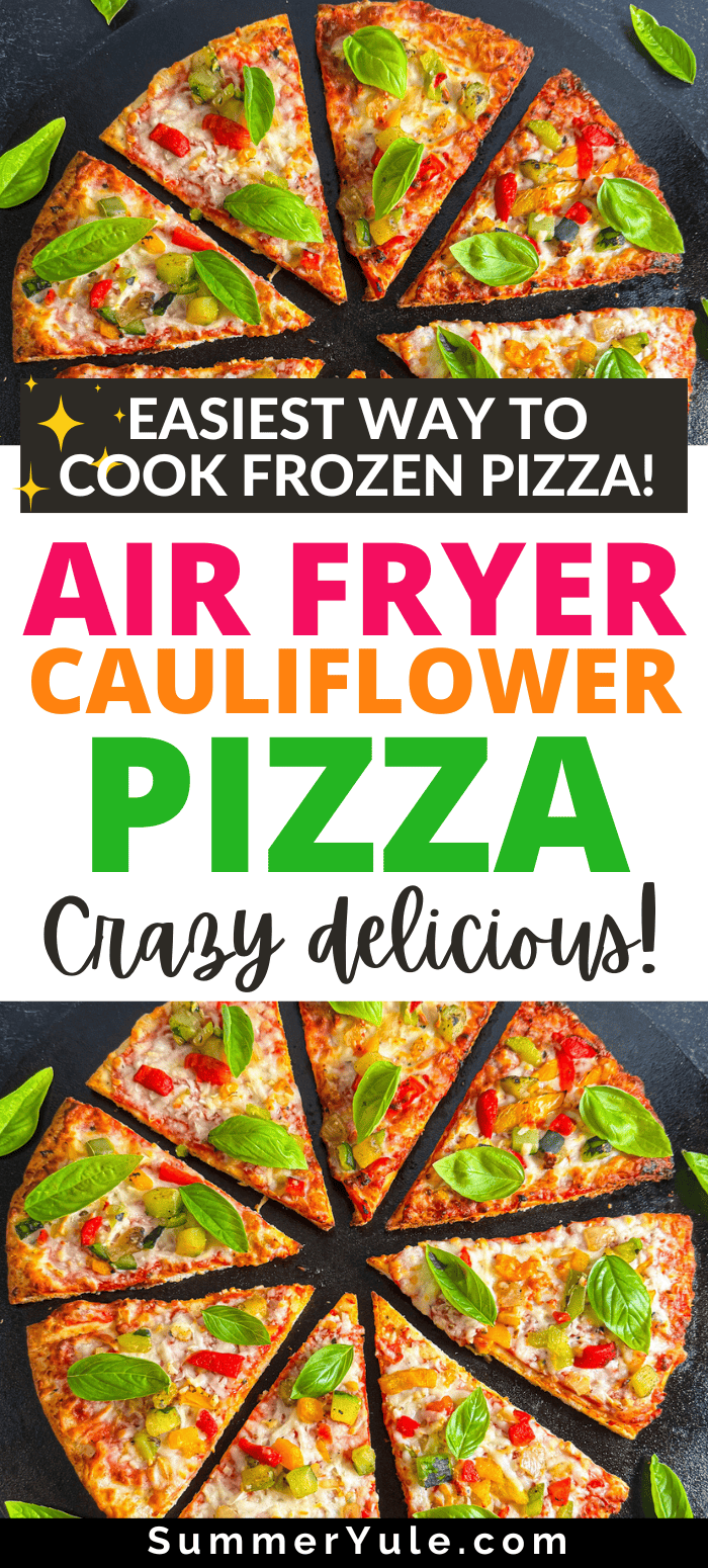 frozen cauliflower pizza air fryer