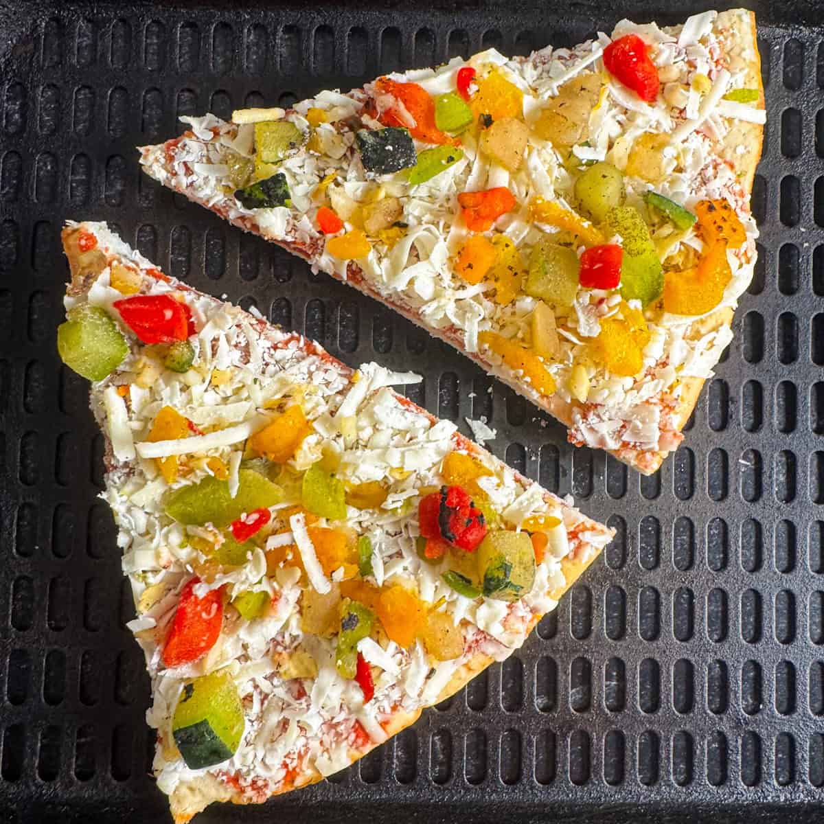 frozen cauliflower pizza in air fryer