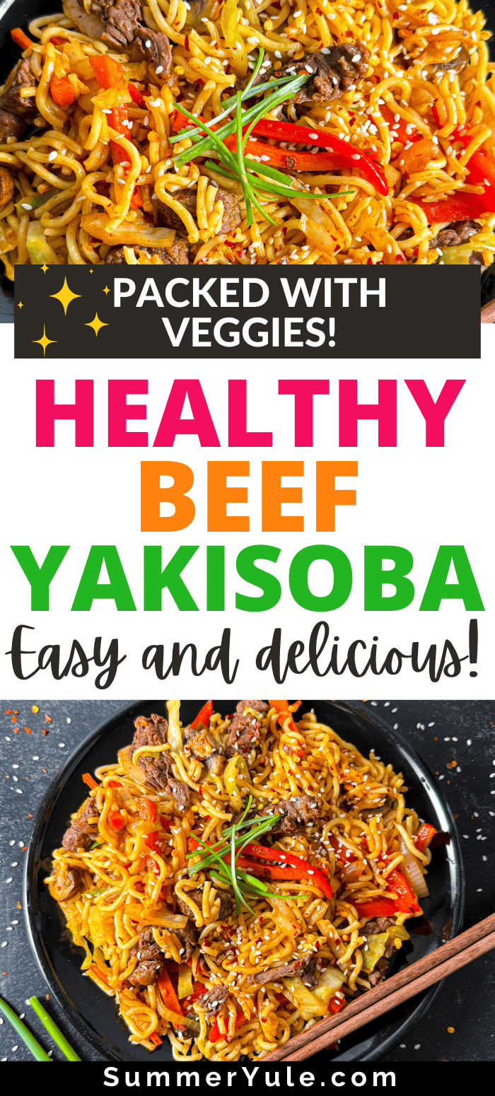 healthy beef yakisoba