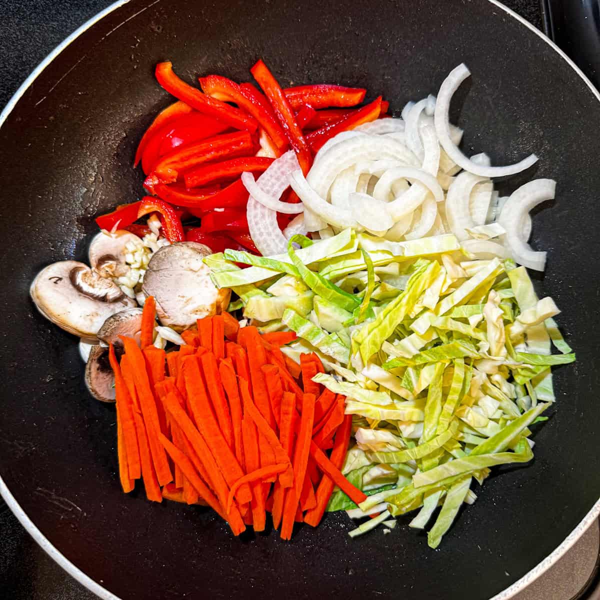 yakisoba vegetables