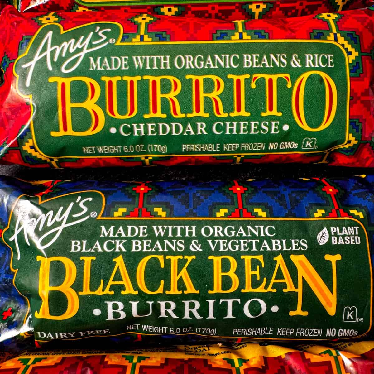 air fryer amys burritos