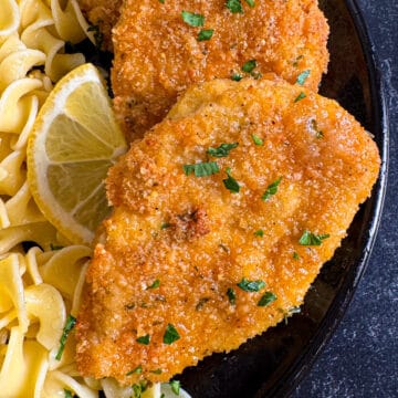 air fryer chicken schnitzel