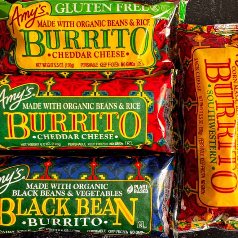 amys burritos air fryer