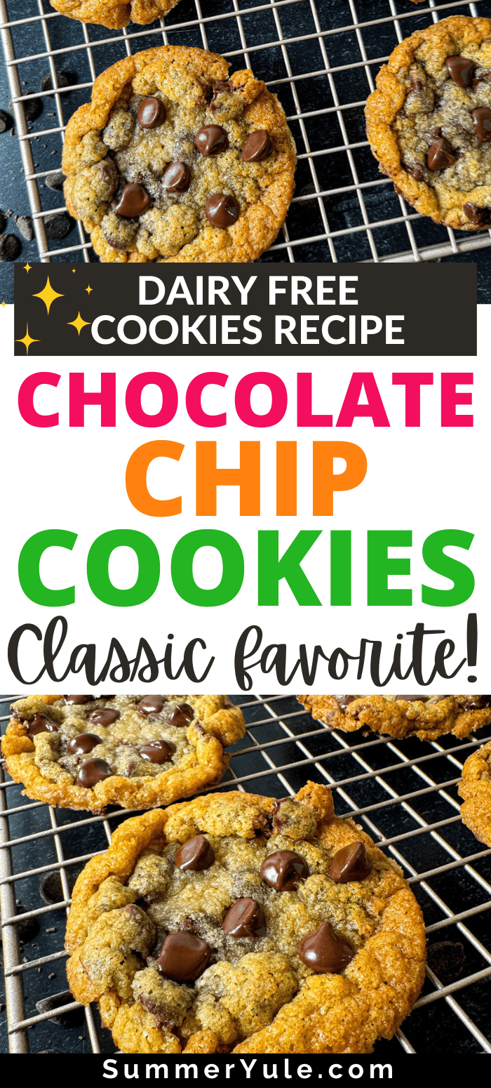 dairy free chocolate chip cookies