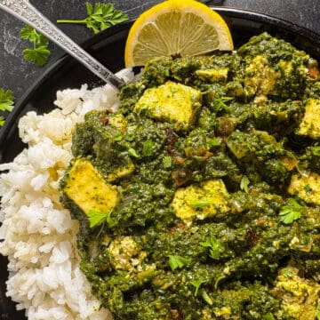 instant pot palak paneer recipe