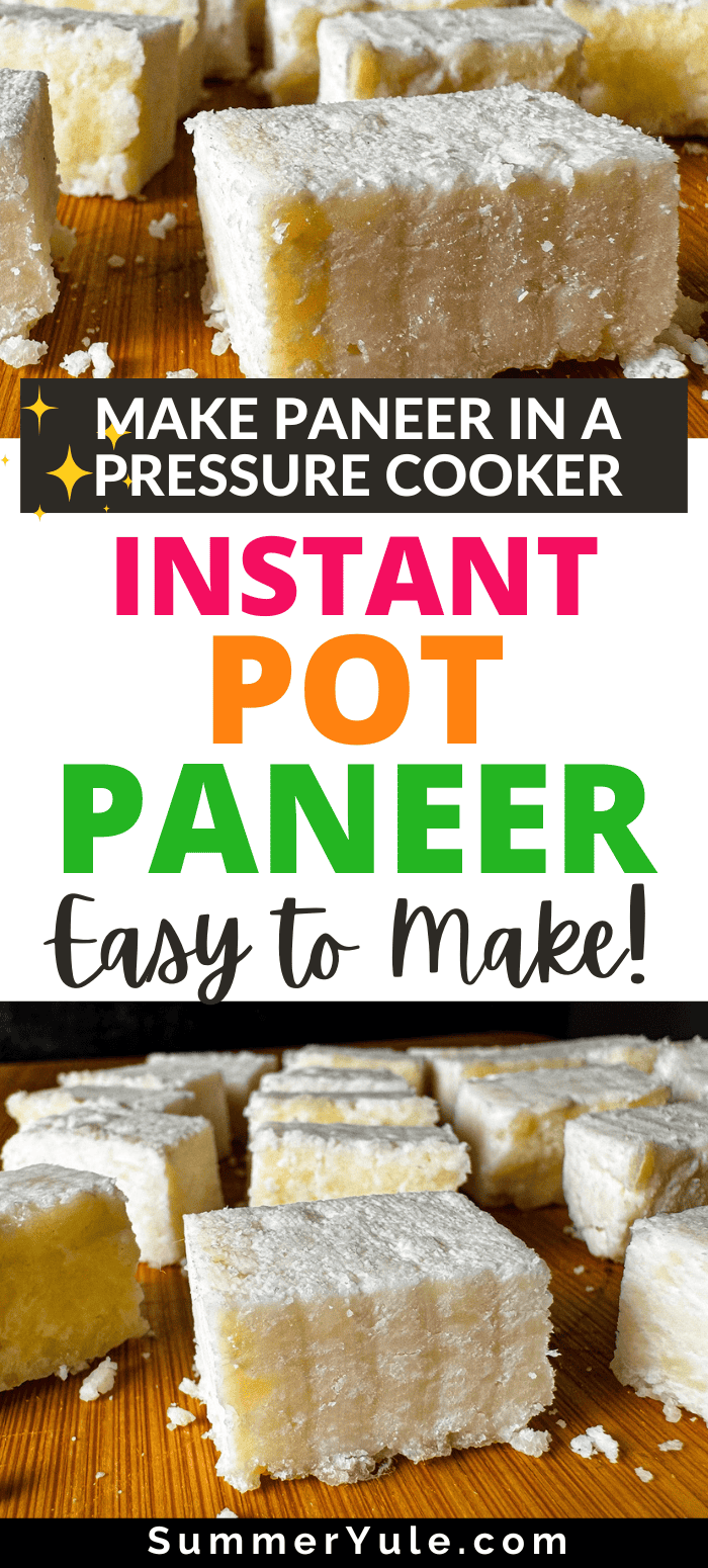 instant pot paneer