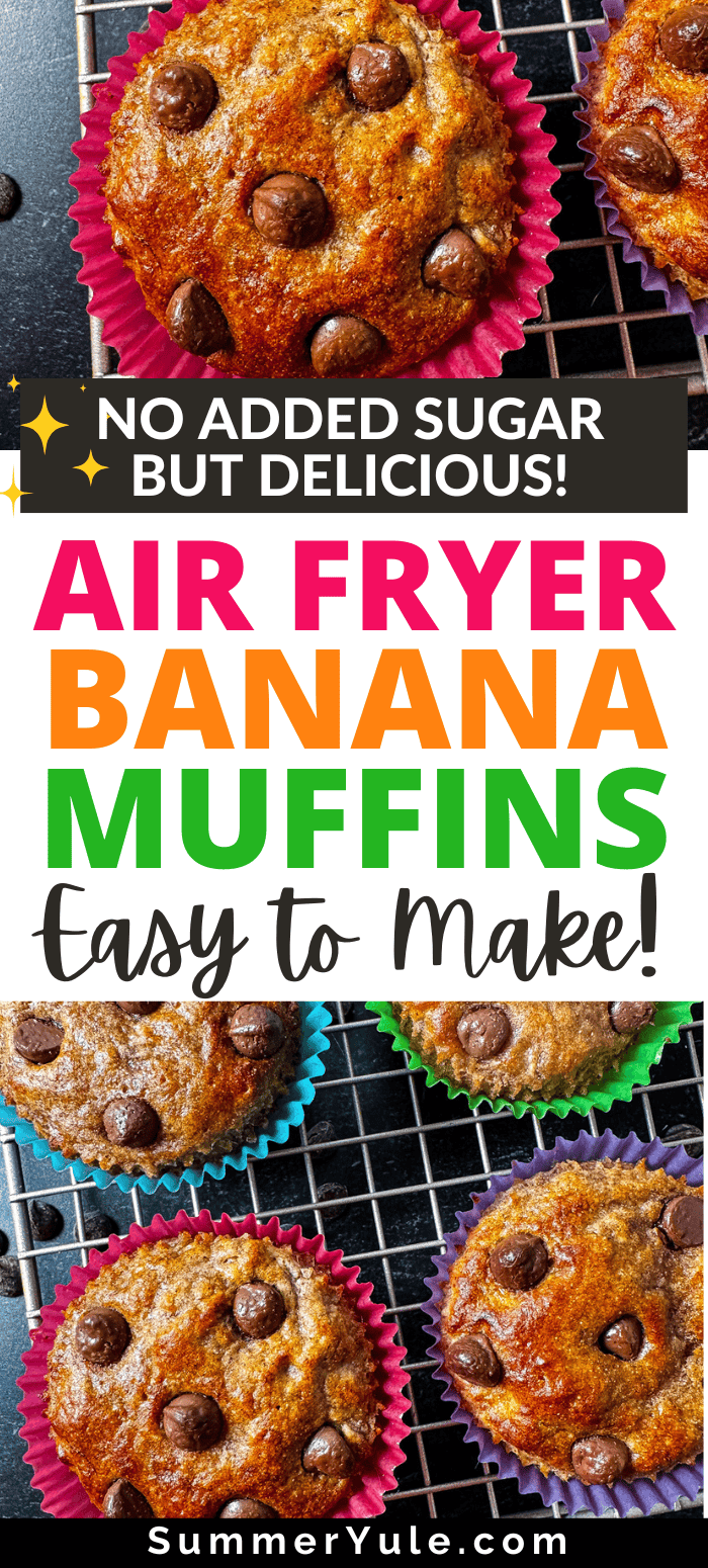 Air Fryer Banana Muffins