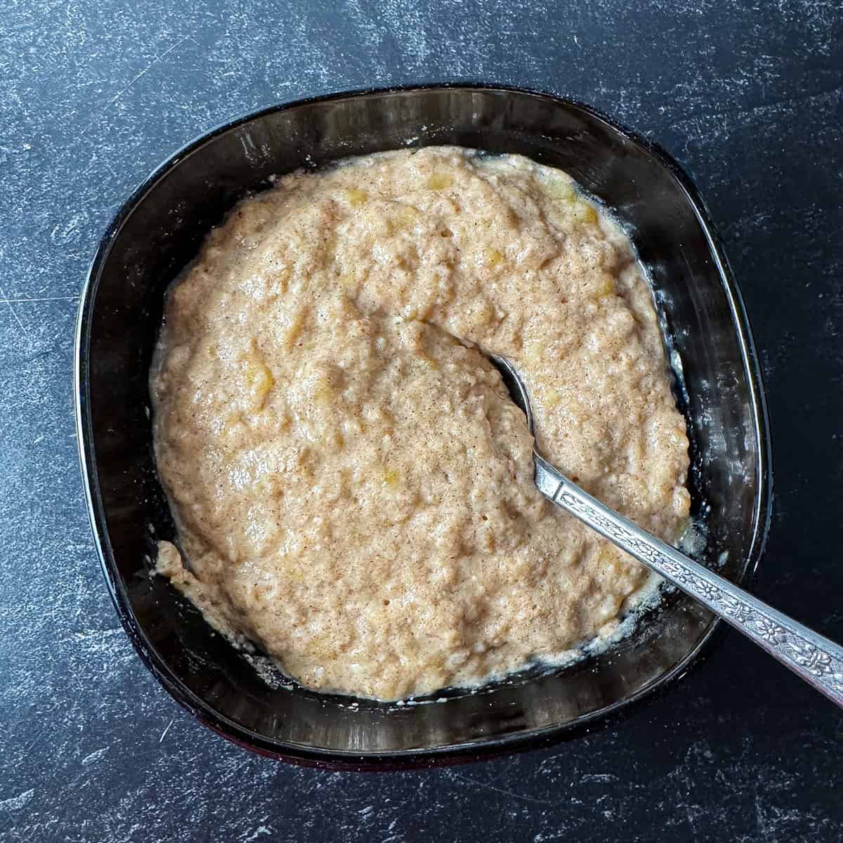 air fryer banana muffin batter