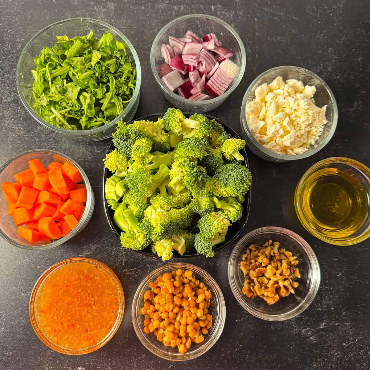 air fryer salad ingredients