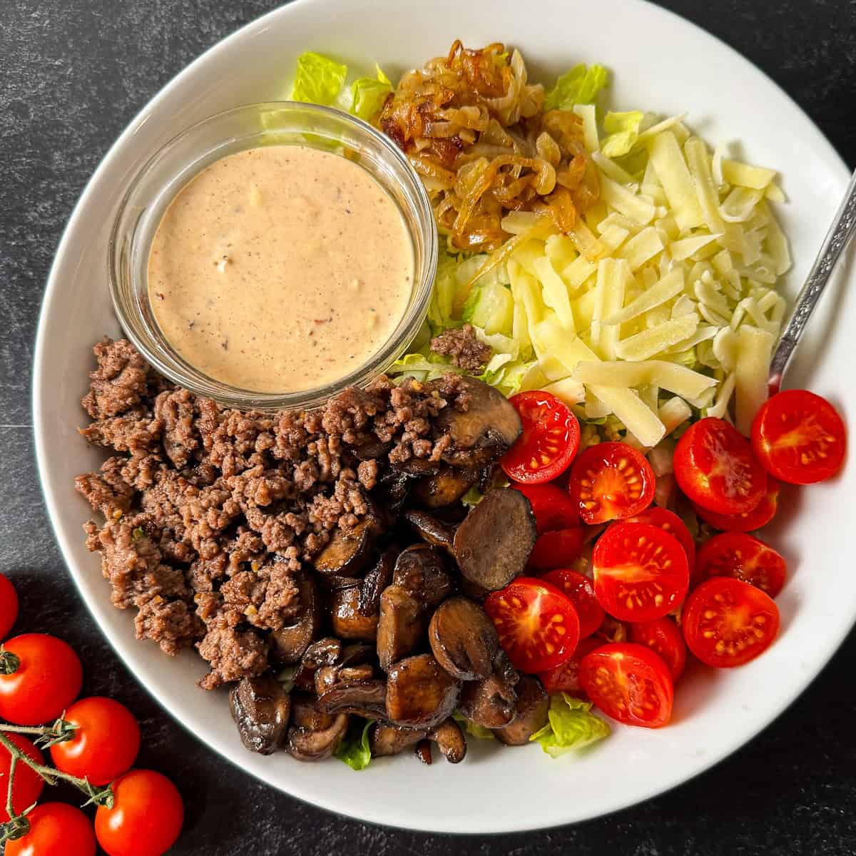 burger bowl keto
