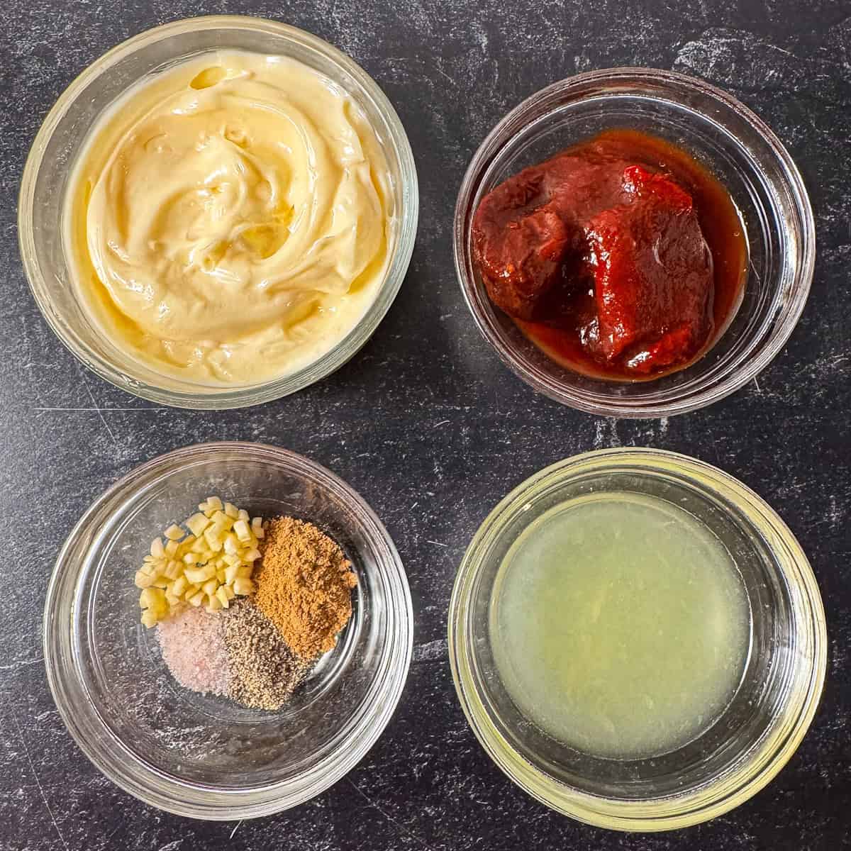 burger bowl sauce ingredients