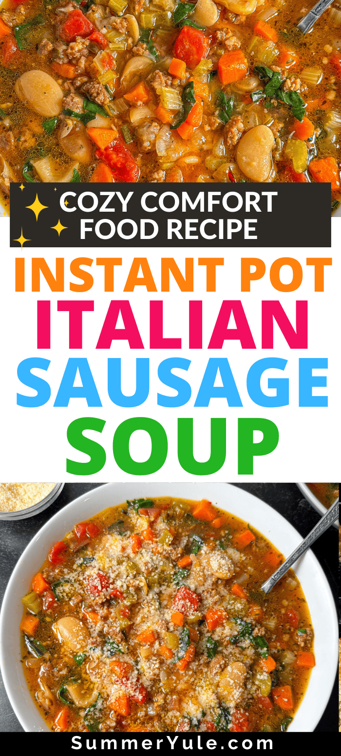 Instant Pot Italian Sausage Soup