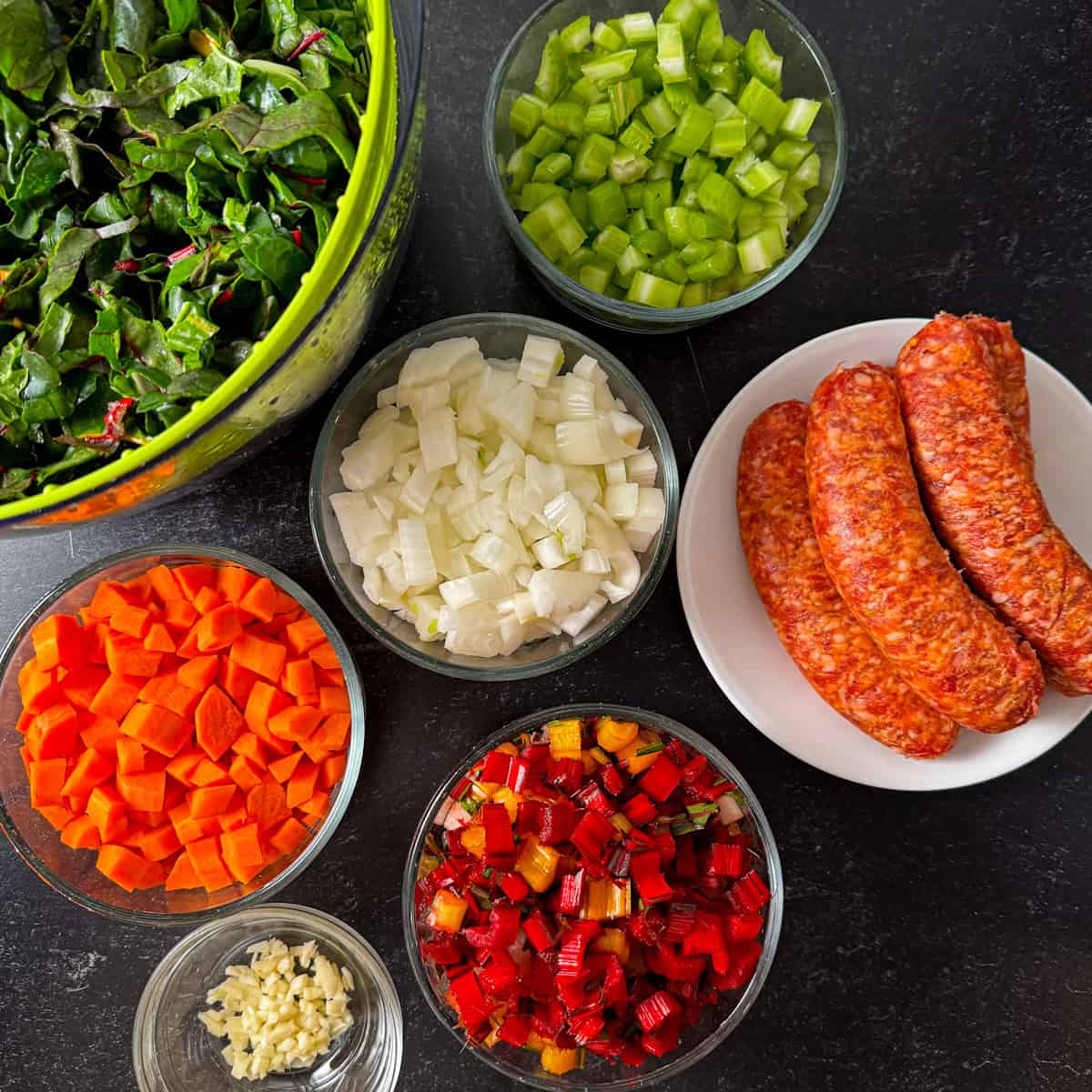 instant pot sausage soup ingredients