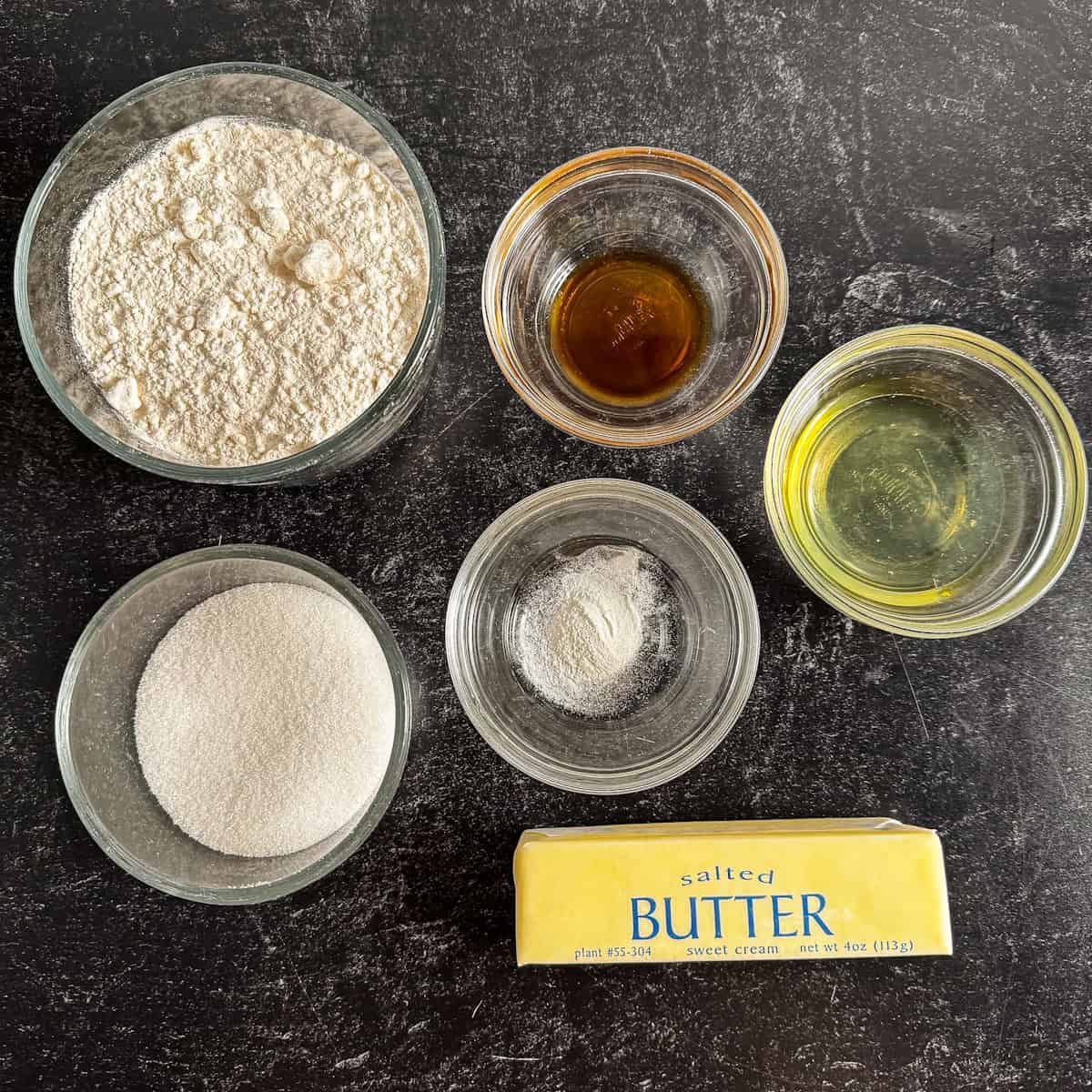 air fryer sugar cookies ingredients