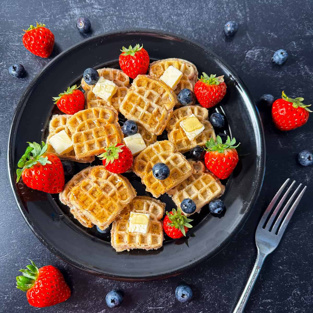 cinnamon mini waffles air fryer