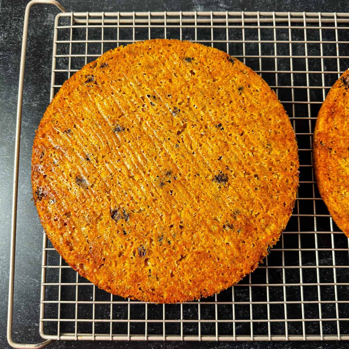 cooling carrot cake