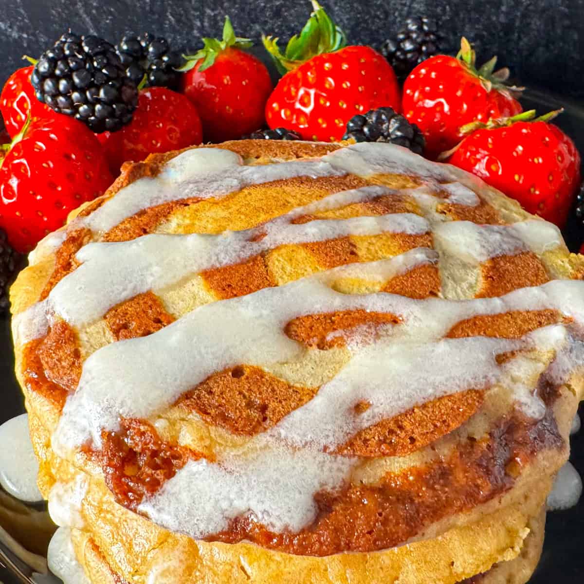 kodiak cinnamon roll pancake