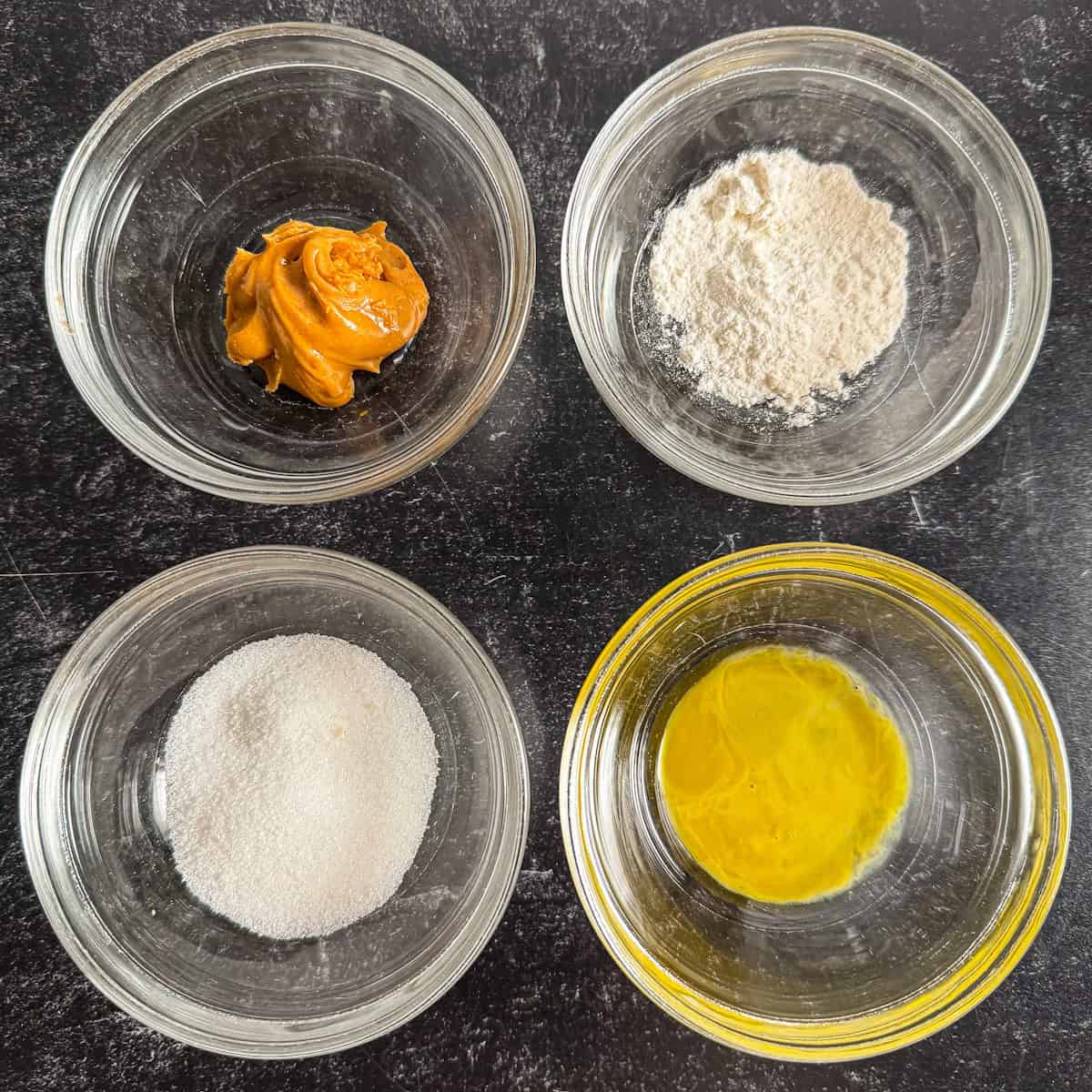 microwave peanut butter cookie ingredients