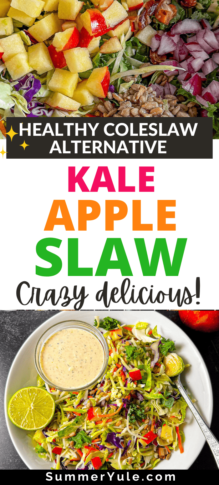 Kale apple slaw