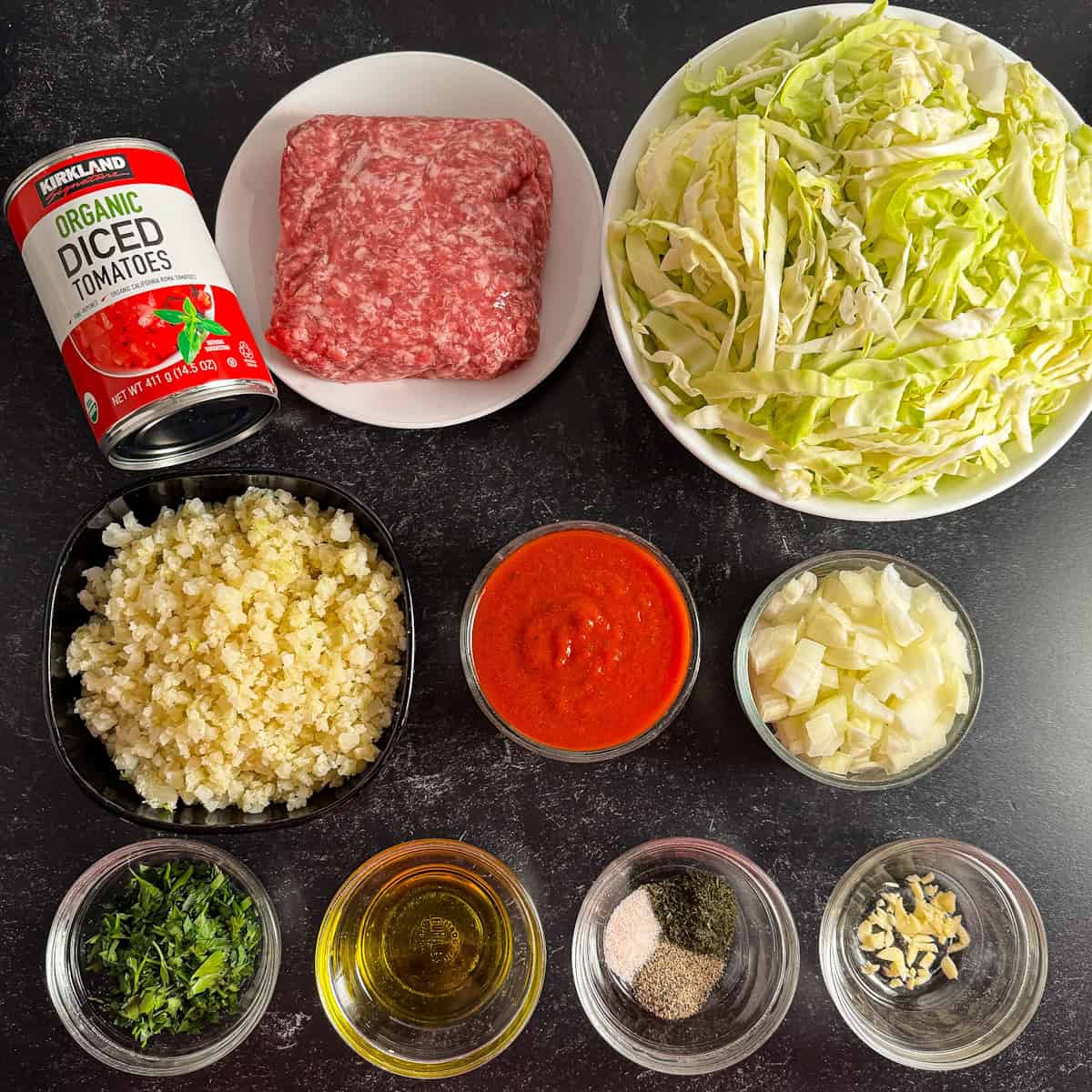 cabbage rolls without rice ingredients